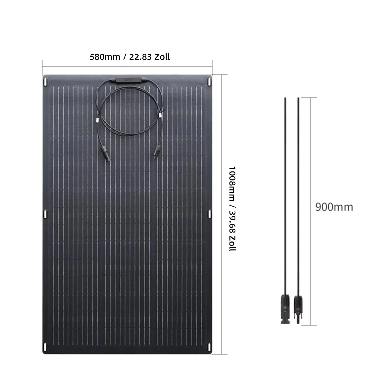 ALLPOWERS 100W Flexible Solar Panel SF100 - Image 5