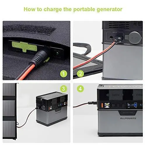 ALLPOWERS 100W Foldable Solar Panel SP012 - Image 6