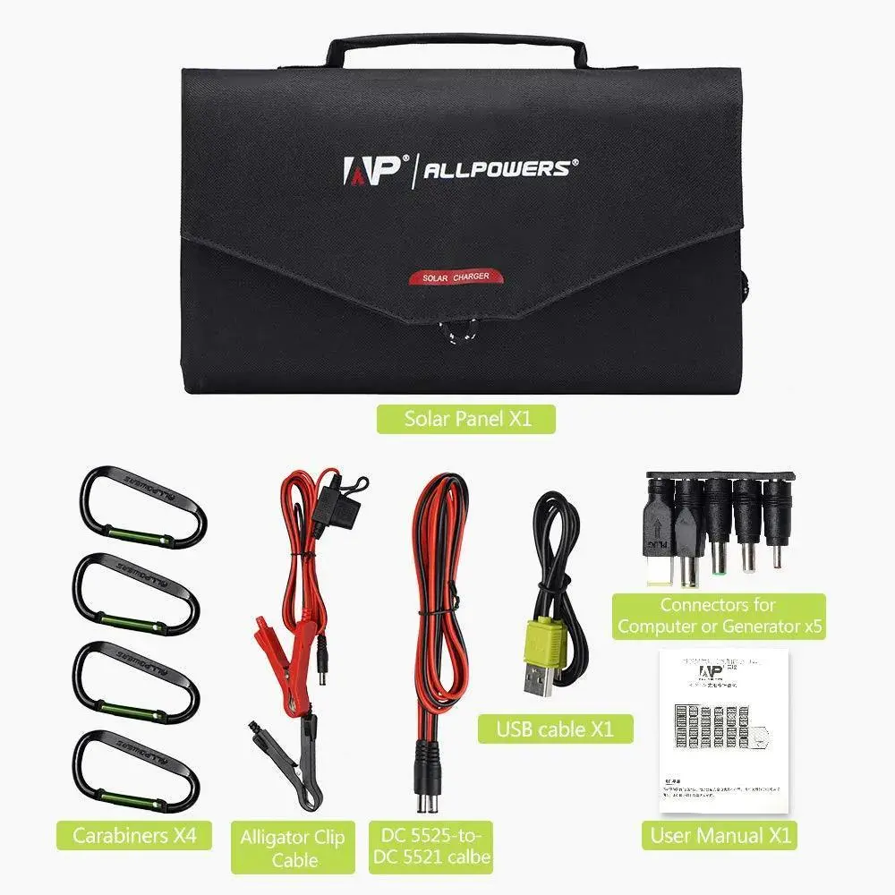 ALLPOWERS 100W Foldable Solar Panel SP012 - Image 8