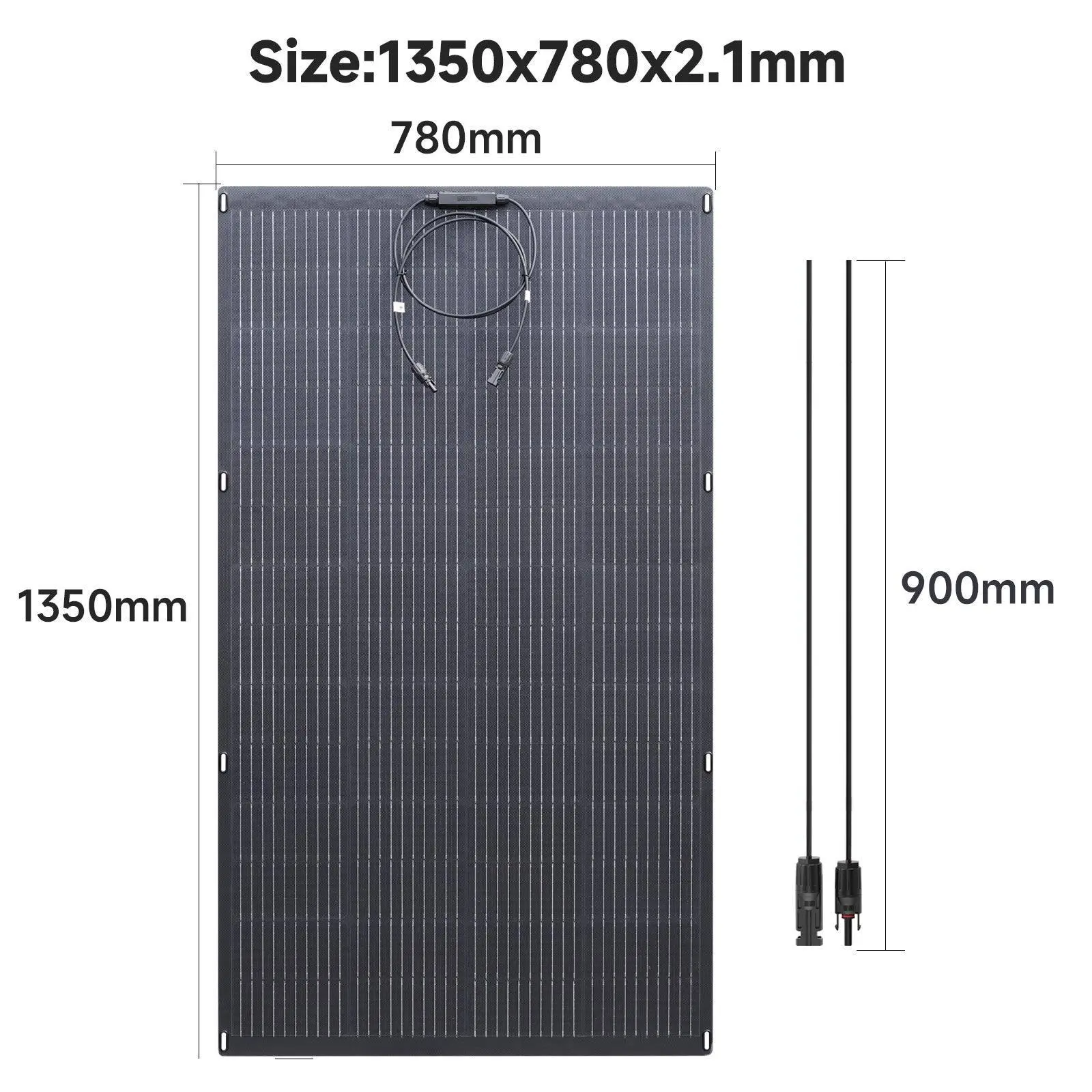 ALLPOWERS 200W Flexible Solar Panel SF200 - Image 3