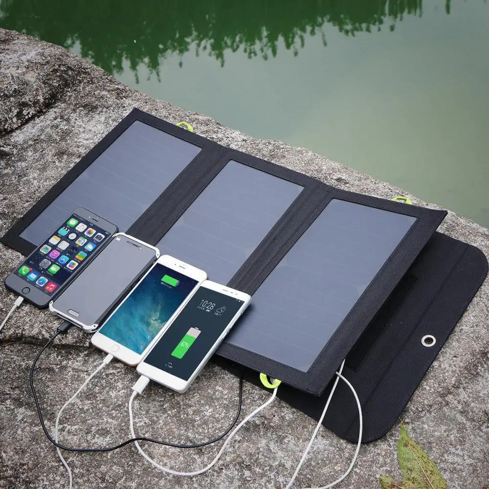 ALLPOWERS 5V 21W Portable Solar Panel Built-in 10000mAh Battery SP002 - Image 5