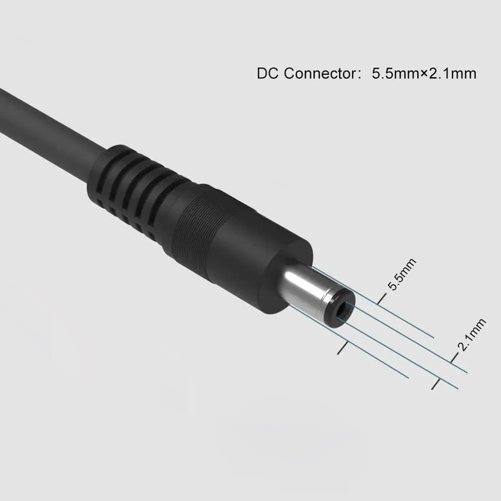 ALLPOWERS Solar PV Extension Cable With DC5521 Connector 1.5M 16AWG - Image 3