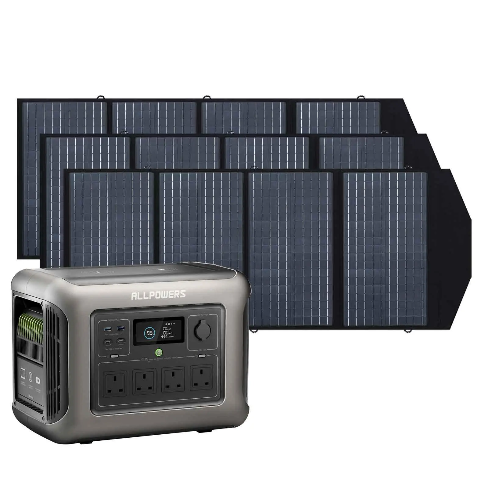 ALLPOWERS R1500 LITE + 140W Solar Panel SP029 - Image 3