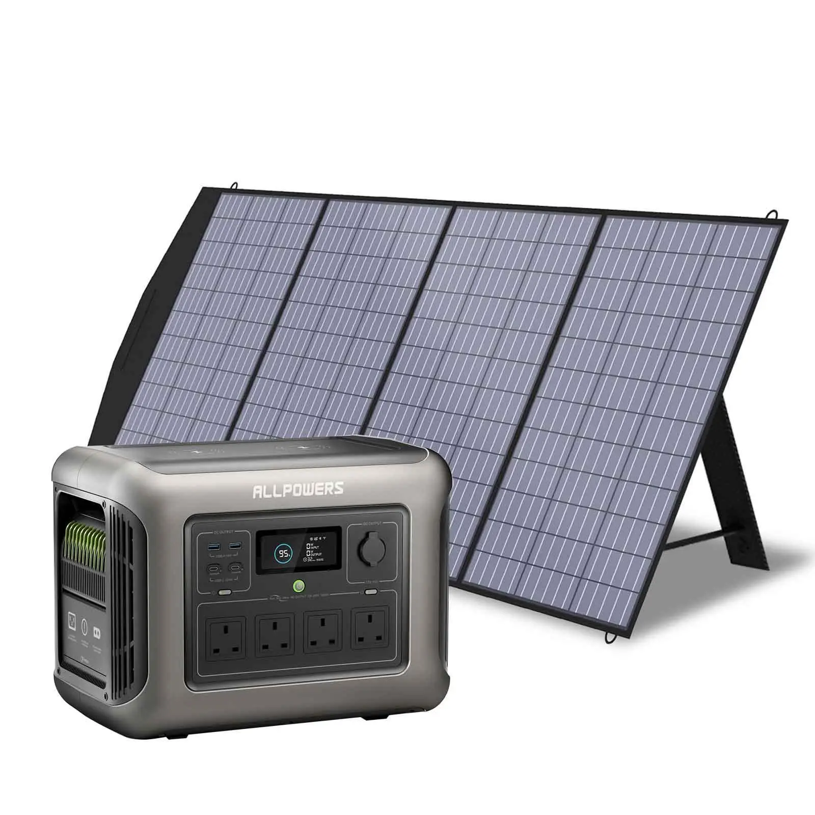 ALLPOWERS R1500 LITE + 200W Solar Panel - Image 3