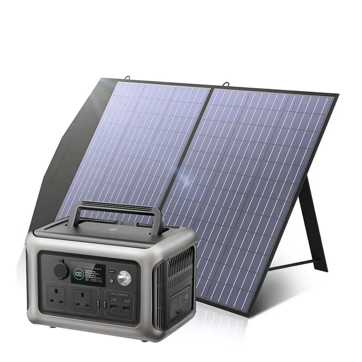 ALLPOWERS R600 + 100W Solar Panel - Image 5