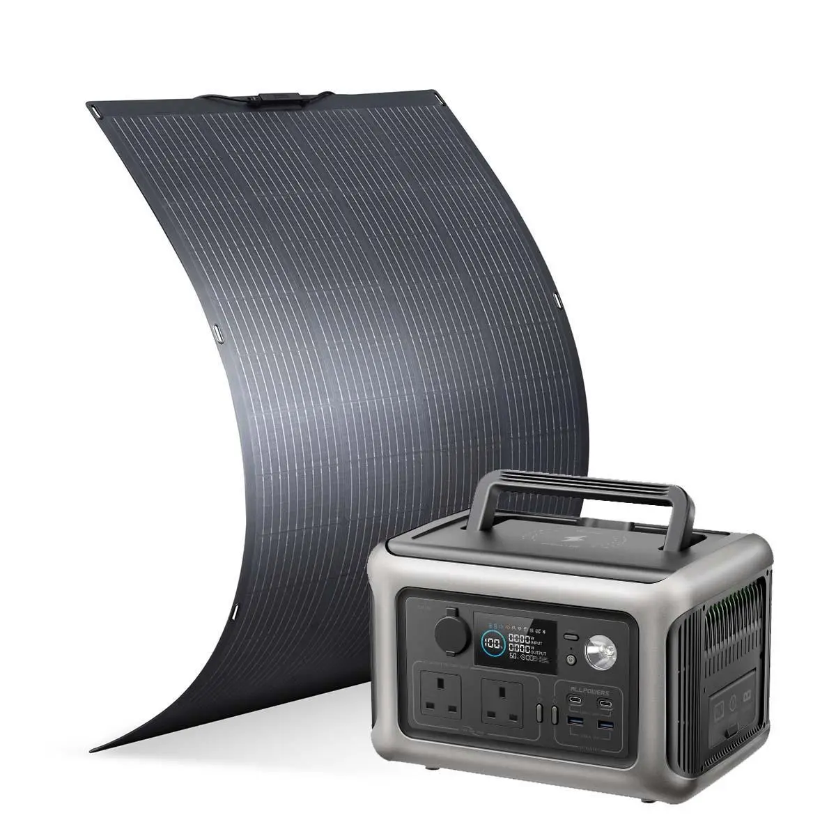 ALLPOWERS R600 + 200W Solar Panel - Image 3