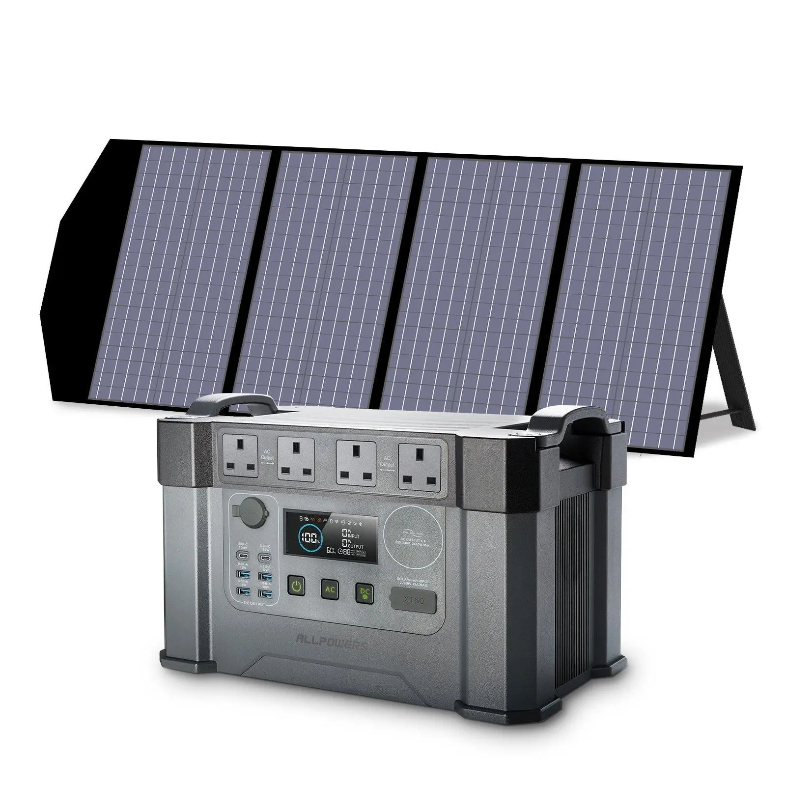 ALLPOWERS S2000 Pro + 140W Solar Panel SP029